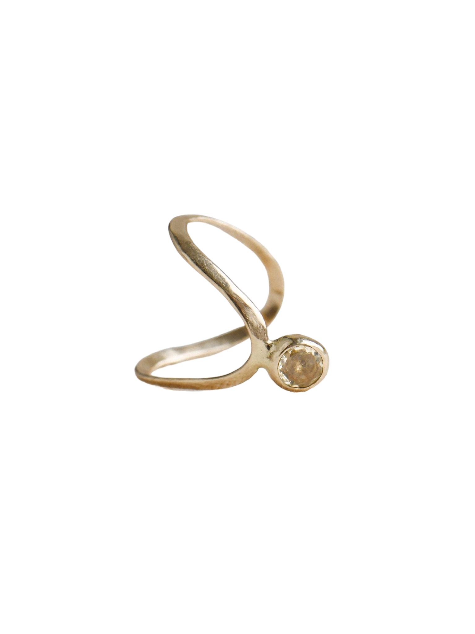 Libellule gold ring